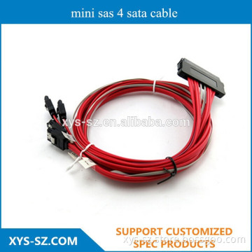 New design mini sas 4 sata cable